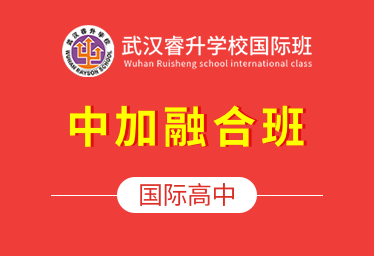 2021年武漢睿升學校國際高中（中加融合班）簡章圖片