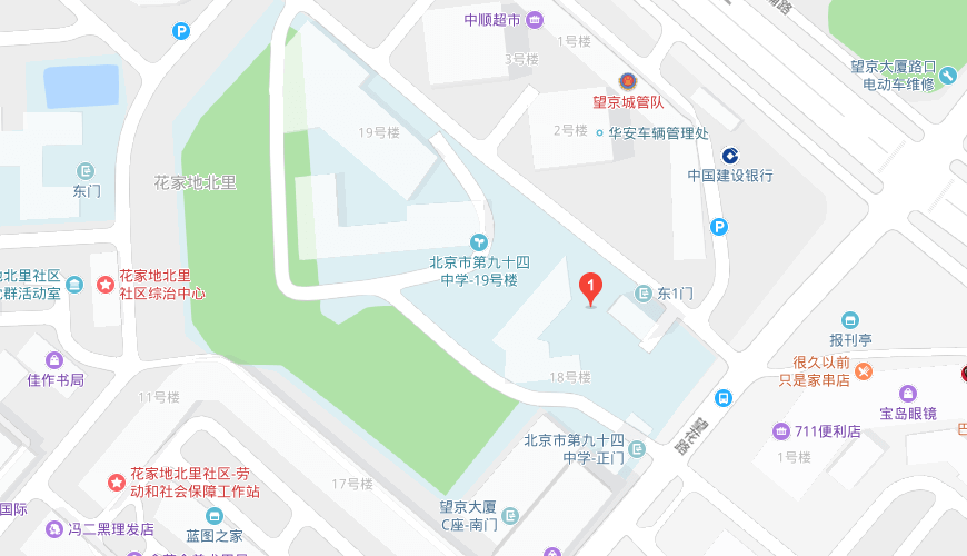 北京世青學(xué)校地圖圖片