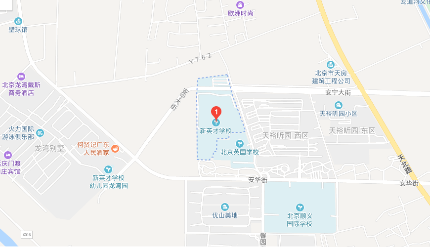 北京市新英才學(xué)校地圖圖片