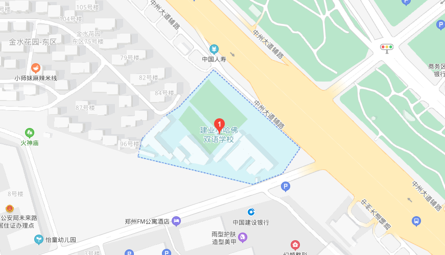 建業(yè)小哈佛雙語學(xué)校地圖圖片