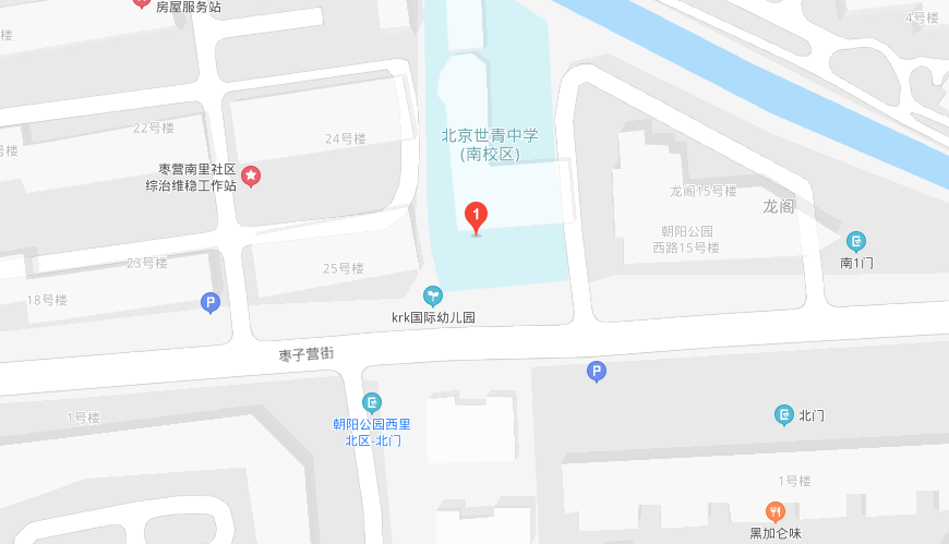 北京凱斯旗艦園地圖圖片