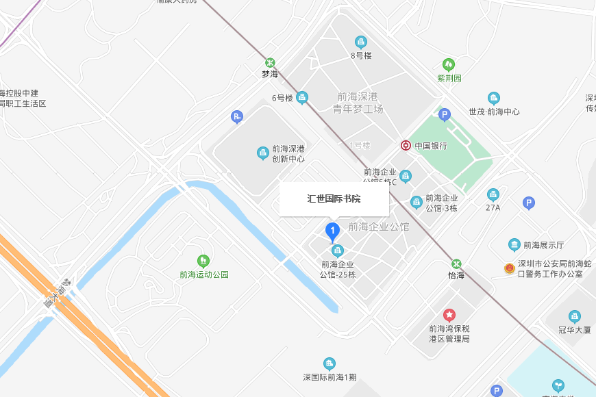 匯世國際書院地圖圖片