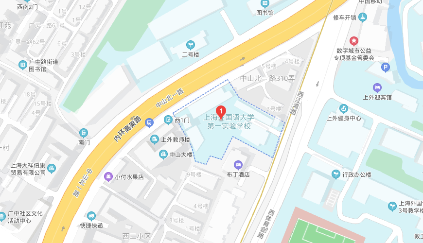 上外第一實(shí)驗(yàn)志遠(yuǎn)國(guó)際地圖圖片
