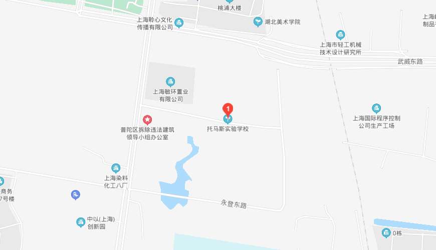 上海安生學(xué)校地圖圖片