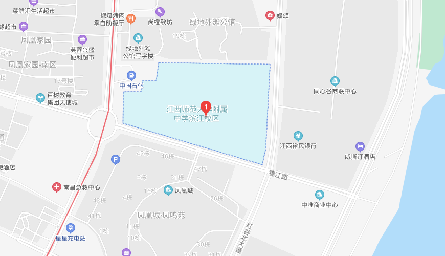 江西師大附中中美國際班地圖圖片