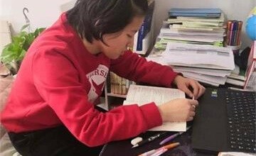 美麗中學生的“疫”瞬間——北京市中關(guān)村外國語學校圖片