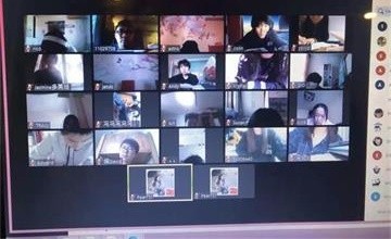 北京市中關(guān)村外國語學校疫情期間的網(wǎng)絡學習圖片