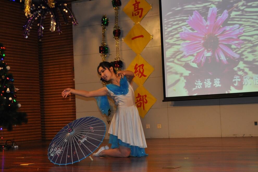 天津新華中學(xué)國際部圣誕晚會(huì)05
