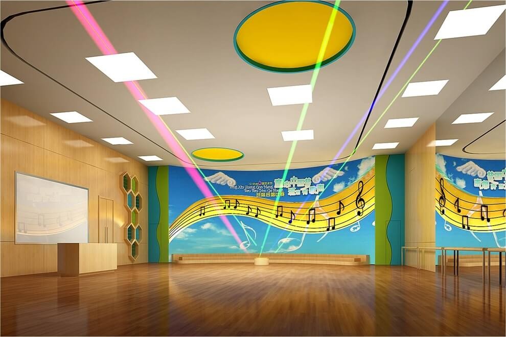 深圳市桃源居中澳實(shí)驗(yàn)學(xué)校合唱團(tuán)排練廳圖片