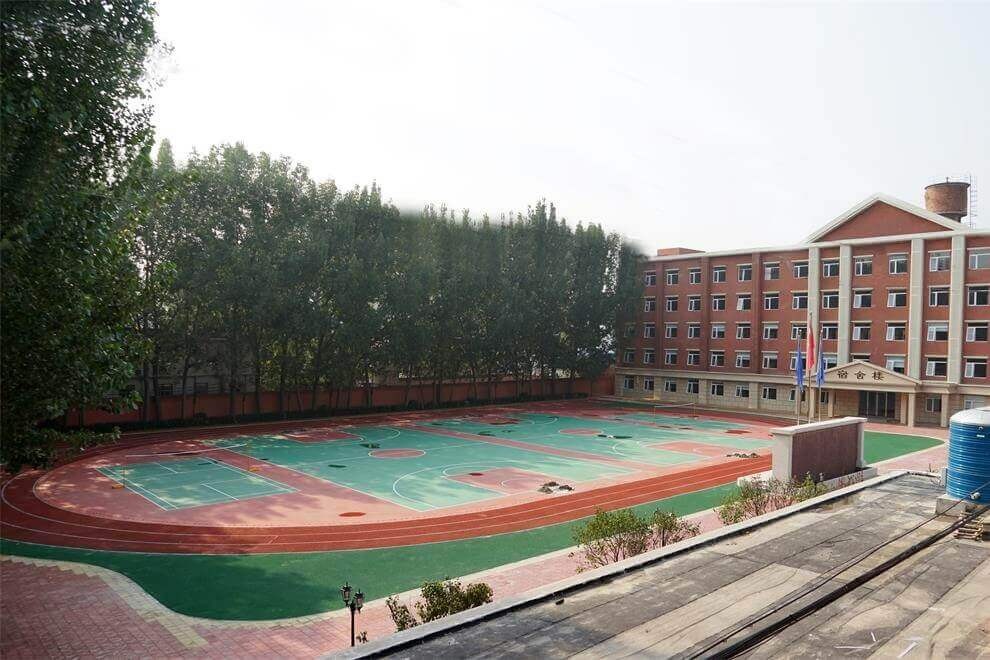 北京新橋外國(guó)語(yǔ)高中學(xué)校校園風(fēng)景圖集