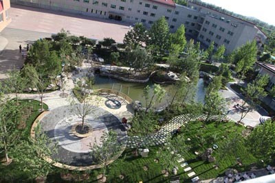 北京市師達(dá)中學(xué)校園風(fēng)景圖片01