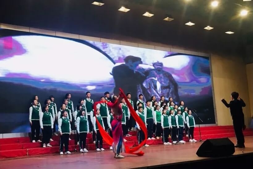 瀘州天立國際學校紅歌比賽圖片03