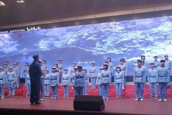 瀘州天立國際學校紅歌比賽圖片05