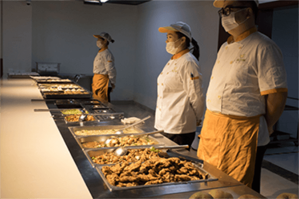 青島盟諾學(xué)校餐廳圖集