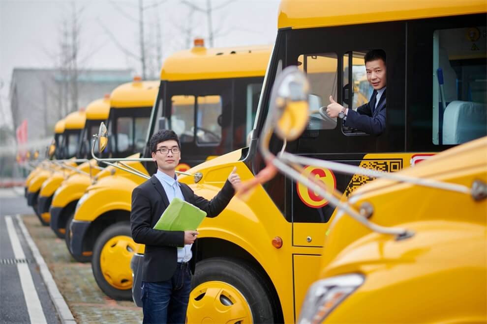 合肥高新中加學(xué)校校車圖集