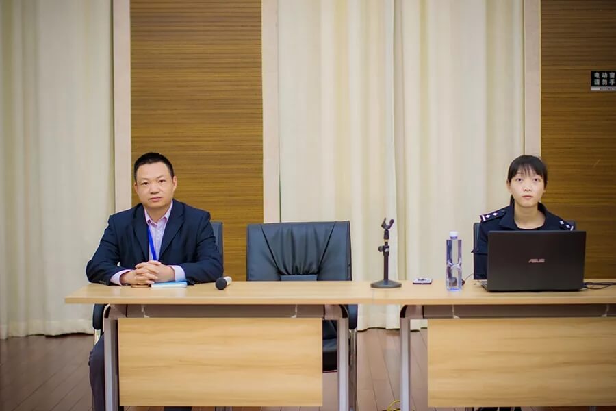 公安民警講座圖片