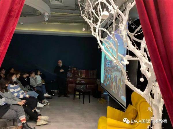 加拿大諾瓦設(shè)計(jì)到BACA國際藝術(shù)教育中心做招生講座圖片3