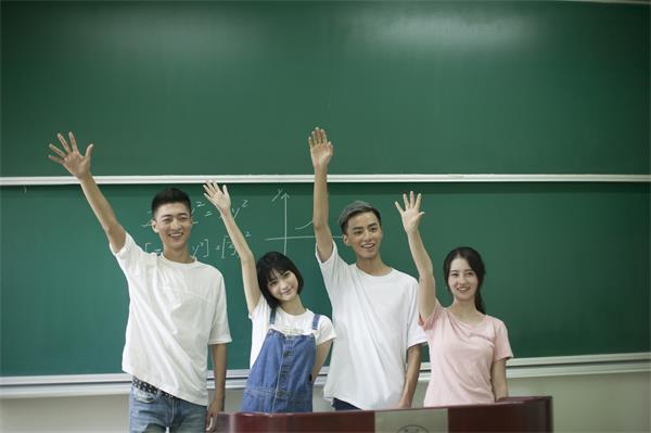 國際學校的學生們