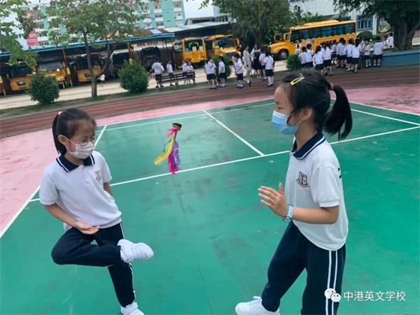 中港英文學(xué)校小學(xué)部不一樣的課間06