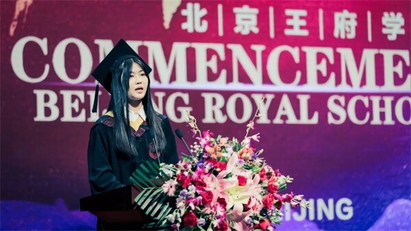 趙心茹發(fā)表現(xiàn)場演講